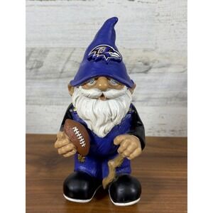 NFL Baltimore Ravens Gnome 8" Tall Licensed Forever Collectables